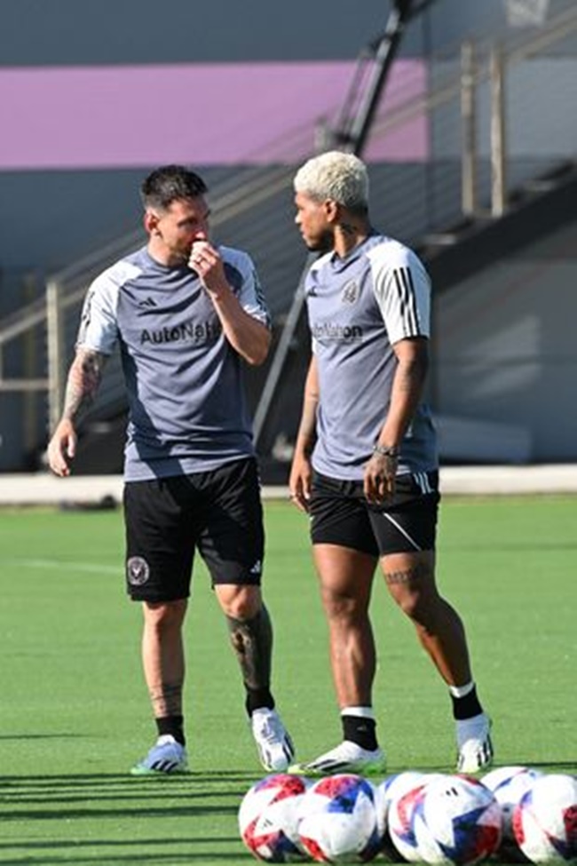 5 things we noticed at Lionel Messi's first Inter Miami training session - Bóng Đá