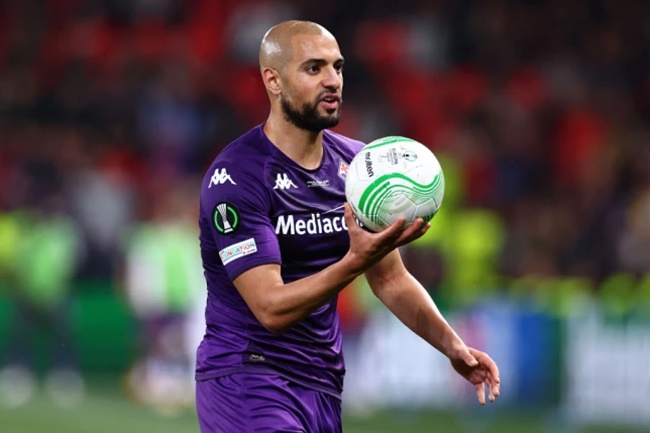 Fiorentina deny Manchester United bid for Sofyan Amrabat - Bóng Đá