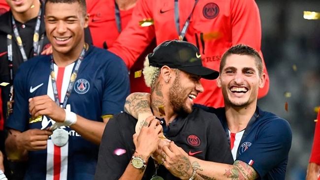 Mbappe, Neymar and Verratti left out of PSG squad for opening game against Lorient - Bóng Đá
