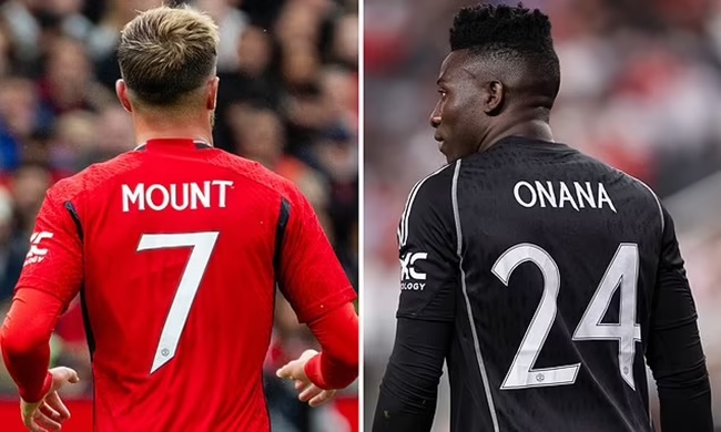 Onana đang nổi bật hơn hẳn Mount.