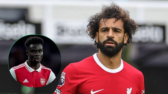 Paul Merson tells Liverpool to sell Mohamed Salah and sign Arsenal star Bukayo Saka - Bóng Đá