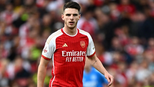 Rice bắt đầu gây ấn tượng tại Arsenal.