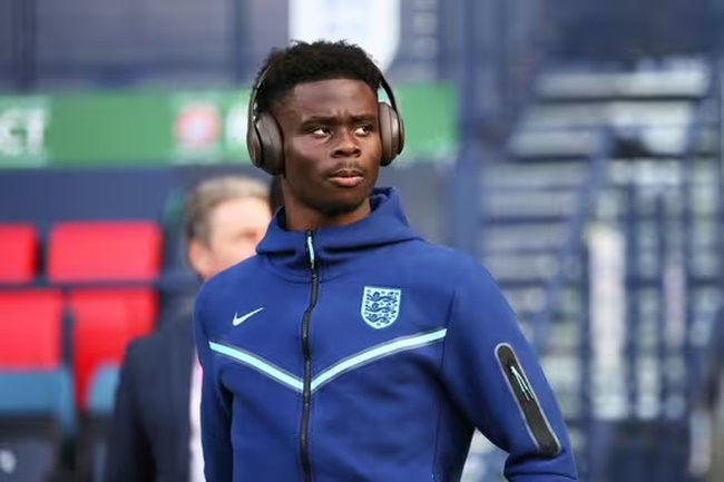 Bukayo Saka has 'nagging injury' after being rested for England win - Bóng Đá