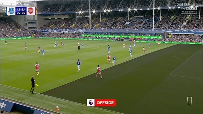 Gary Neville says he's 'CONFUSED' by Gabriel Martinelli's disallowed goal for Arsenal against Everton - Bóng Đá