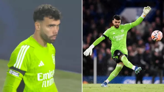 What Arsenal fans did inside Stamford Bridge after David Raya errors against Chelsea - Bóng Đá