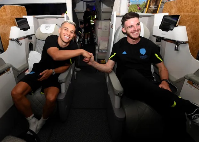Declan Rice reveals new best mate at Arsenal, and it’s not Bukayo Saka - Bóng Đá