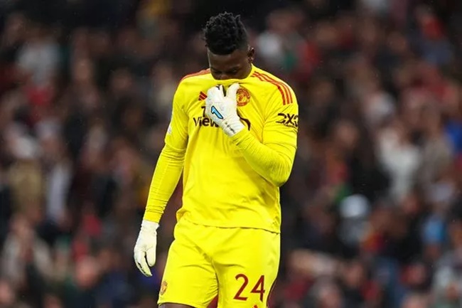 Andre Onana's 5 high-profile errors this seaso - Bóng Đá