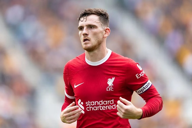 Andy Robertson on schedule to return as date set for comeback match - Bóng Đá