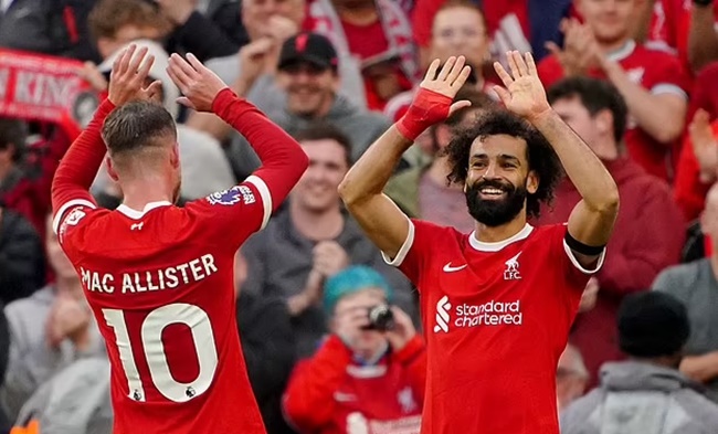 Salah được Merson ca ngợi.