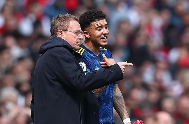 Ralf Rangnick insists Jadon Sancho did not have a 'single discipline problem' - Bóng Đá