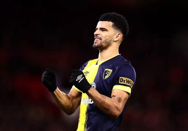 Dominic Solanke is reportedly a target for Newcastle United and Tottenham Hotspur. - Bóng Đá