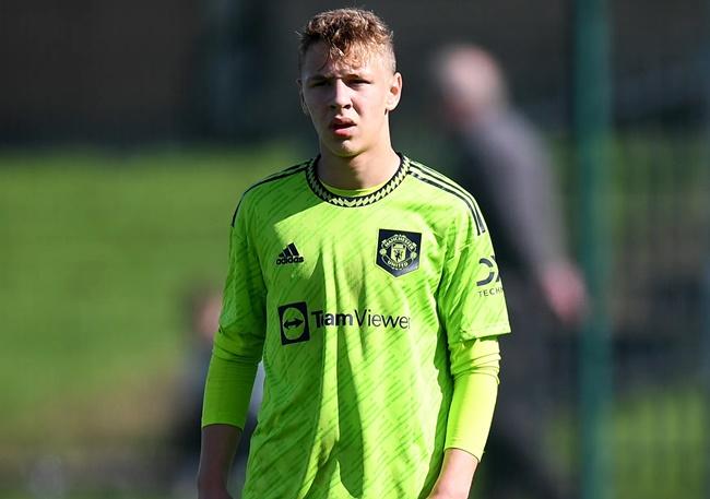 Ibragimov vừa ghi 4 bàn cho đội trẻ Man Utd.