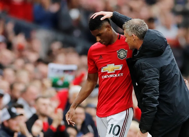 Rashford đang có mùa giải khó khăn.