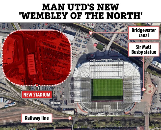 Inside Sir Jim Ratcliffe’s five-year plan for ‘new Old Trafford’ - Bóng Đá