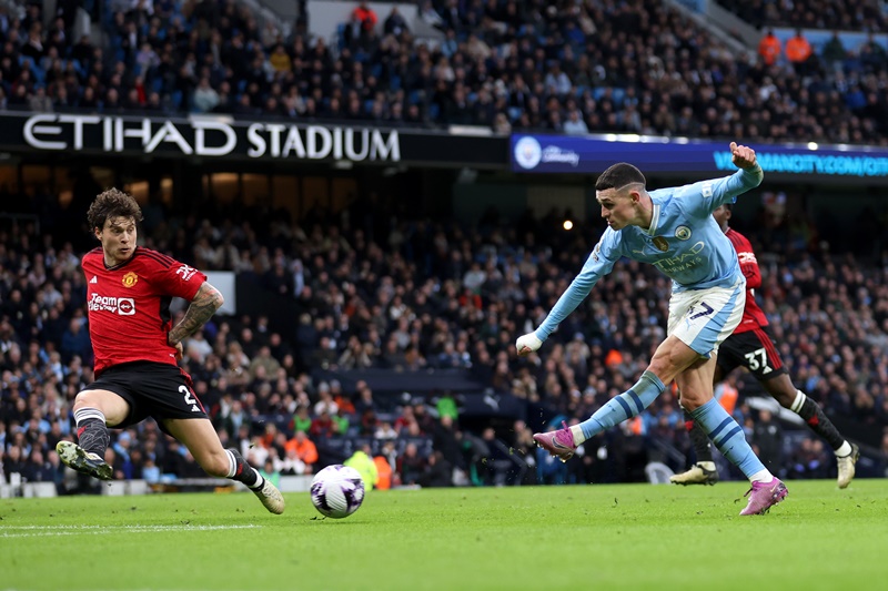 TRỰC TIẾP Man City 2-1 Man Utd (H2): Foden lập cú đúp - Bóng Đá