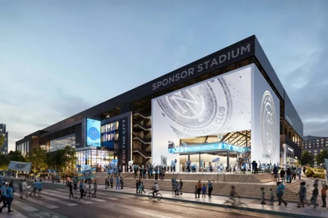 NEW YORK CITY FC đã công bố kế hoạch xây dựng một sân vận động - Bóng Đá