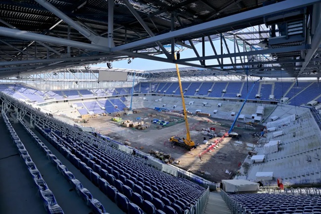 Sân vận động mới đáng kinh ngạc của EVERTON sắp hoàn thành. - Bóng Đá