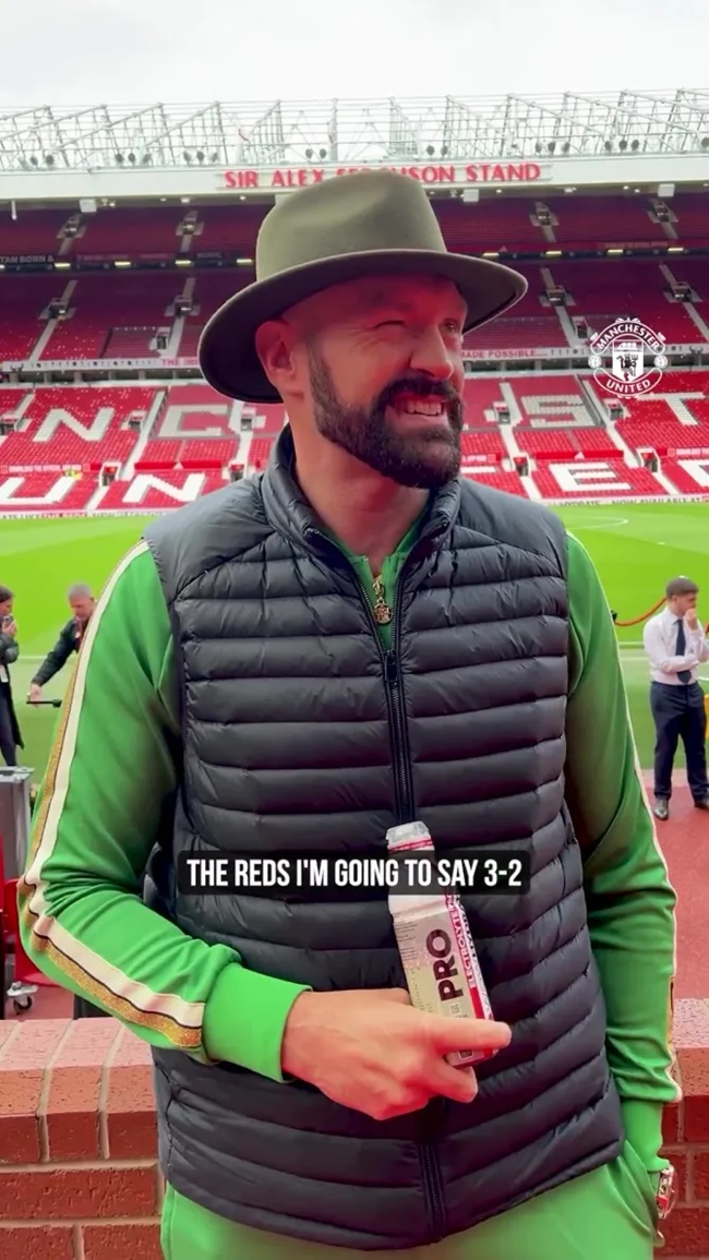 Tyson Fury tại Old Trafford - Bóng Đá