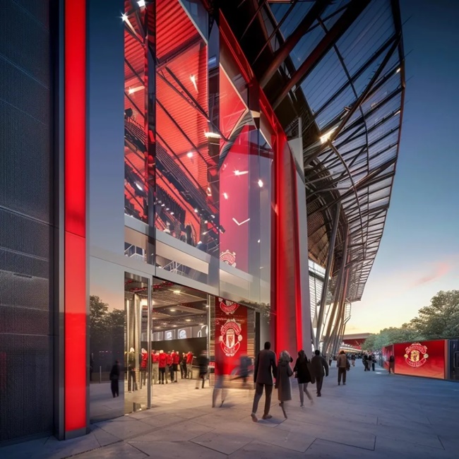 Jaw-dropping pictures show how Man Utd’s 100,000-capacity ‘Wembley of the North’ stadium could look - Bóng Đá