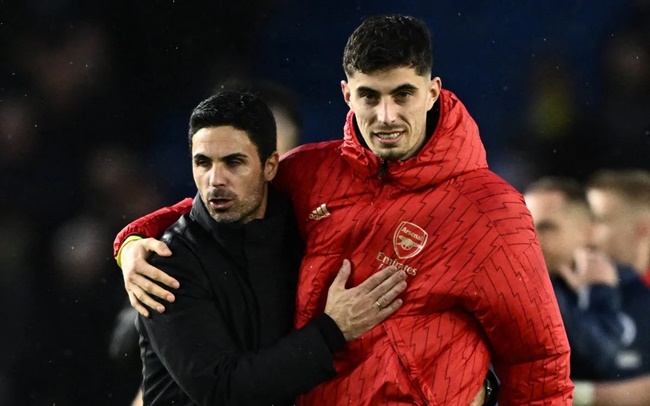 Arteta thừa nhận sự tiến bộ của Havertz.