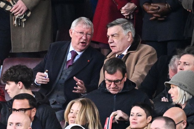 Sam Allardyce spotted with Manchester United's Sir Jim Ratcliffe and Dave Brailsford - Bóng Đá