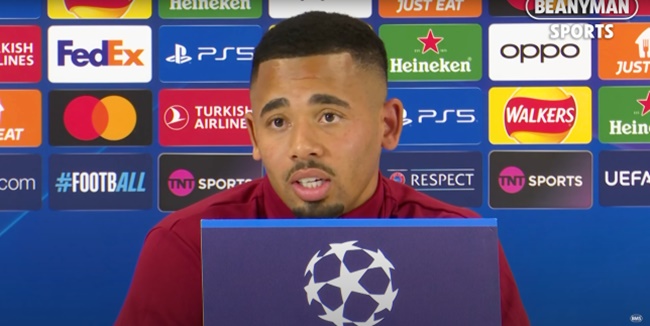 Gabriel Jesus responds to speculation that Arsenal want to sign a new striker - Bóng Đá