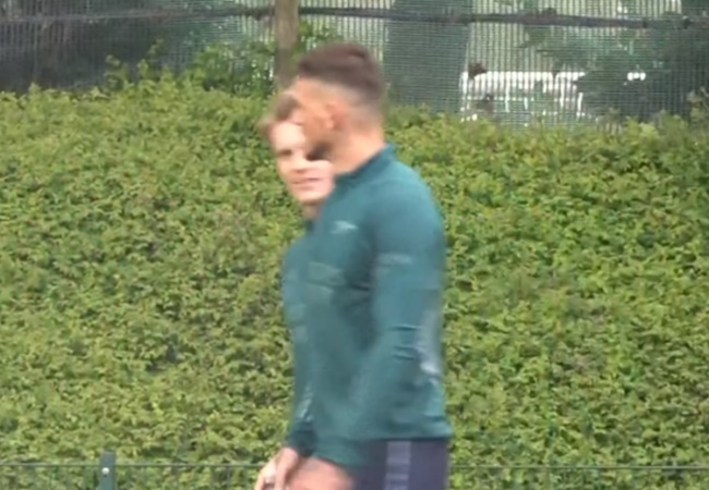 Martin Odegaard spotted in Arsenal training ahead of Bayern Munich showdown - Bóng Đá