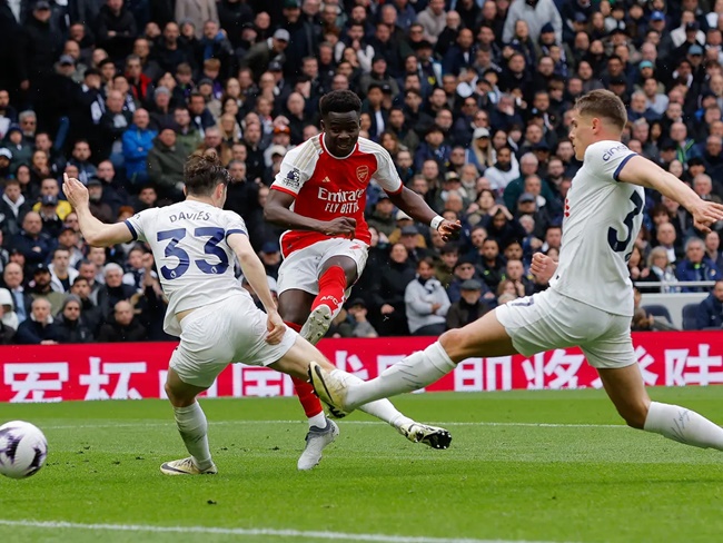 Bukayo Saka speaking to Sky Sports on the game: - Bóng Đá