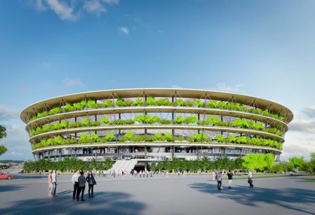 Inside ‘world’s first garden stadium’ being built by England’s Euro 2024 opponents  - Bóng Đá