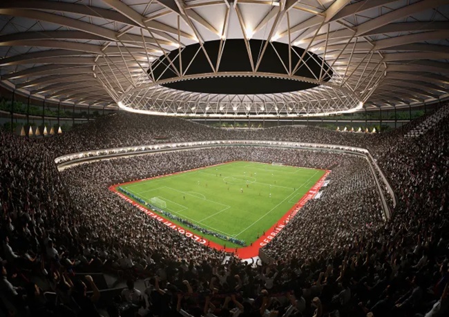 Inside ‘world’s first garden stadium’ being built by England’s Euro 2024 opponents  - Bóng Đá