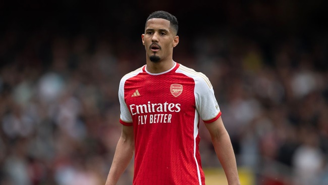 William Saliba namechecks Premier League unsung hero matching his staggering record - Bóng Đá