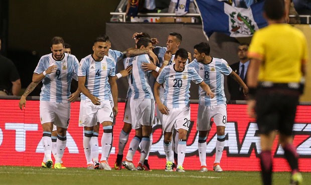 Argentina chính thức góp mặt tại tứ kết. Ảnh: Internet.