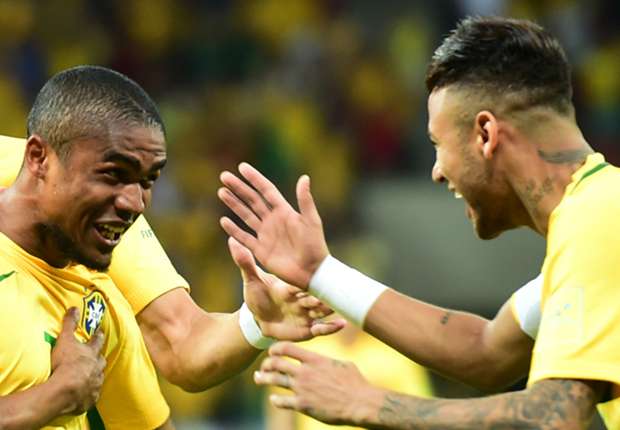 Costa và Neymar sẽ chinh chiến tại Olympic? Ảnh: Internet.