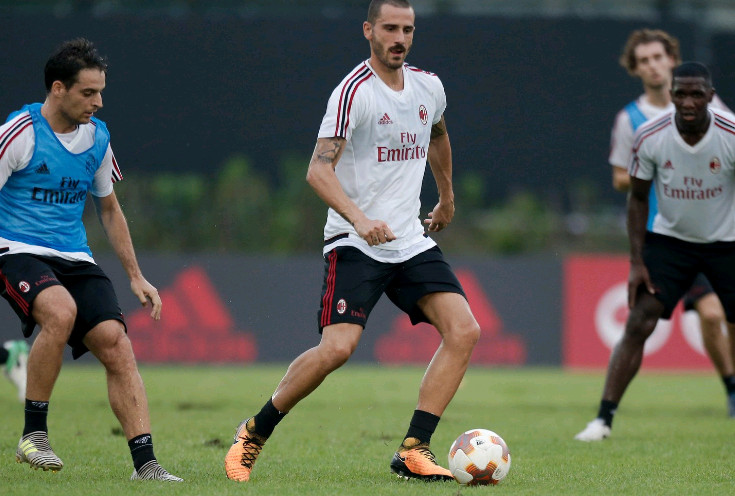 Ảnh Bonucci tập luyện tại Milan - Bóng Đá