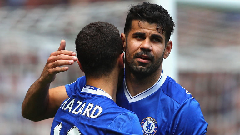 Hazard nài nỉ Diego Costa trở lại Chelsea - Bóng Đá