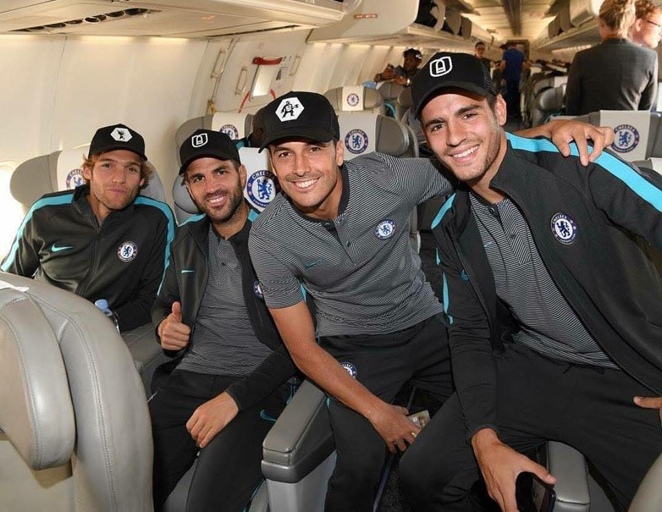 Ảnh bài viết Dàn sao Chelsea tỏ vẻ phấn khích trong ngày hành quân đến Madrid