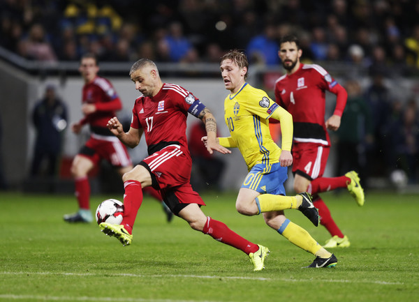 Thuỵ Điển 8-0 Luxembourg - Bóng Đá