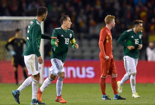 Bỉ 3-3 Mexico - Bóng Đá