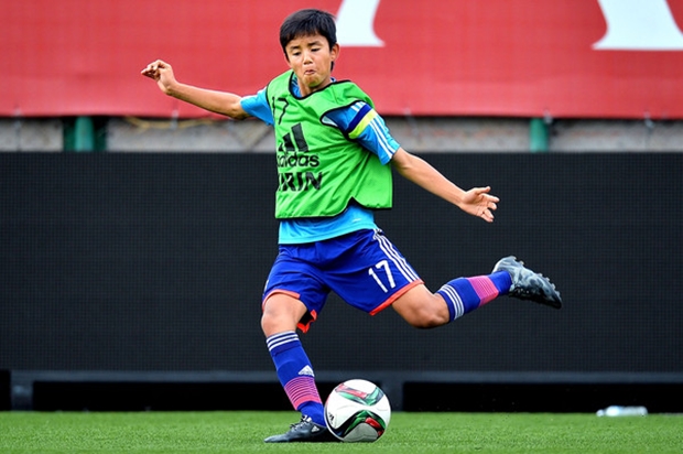 Takefusa Kubo sẽ sang Việt Nam trong màu áo U16 Nhật Bản. Ảnh: Internet.