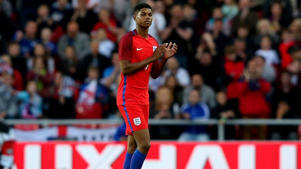 Marcus Rashford đã có mặt trong danh sách chính thức tuyển Anh tham dự EURO 2016. Ảnh: Internet.