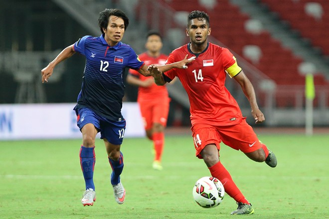 Hariss Harun (tiền vệ): Anh có 61 lần khoác áo đội tuyển quốc gia và ghi được 4 bàn thắng. Cầu thủ 25 tuổi này đầu quân cho CLB Johor Darul Takzim của Malaysia từ năm 2014. Đến lúc này, Harun ghi 5 bàn thắng sau 32 trận. Ảnh: Internet.