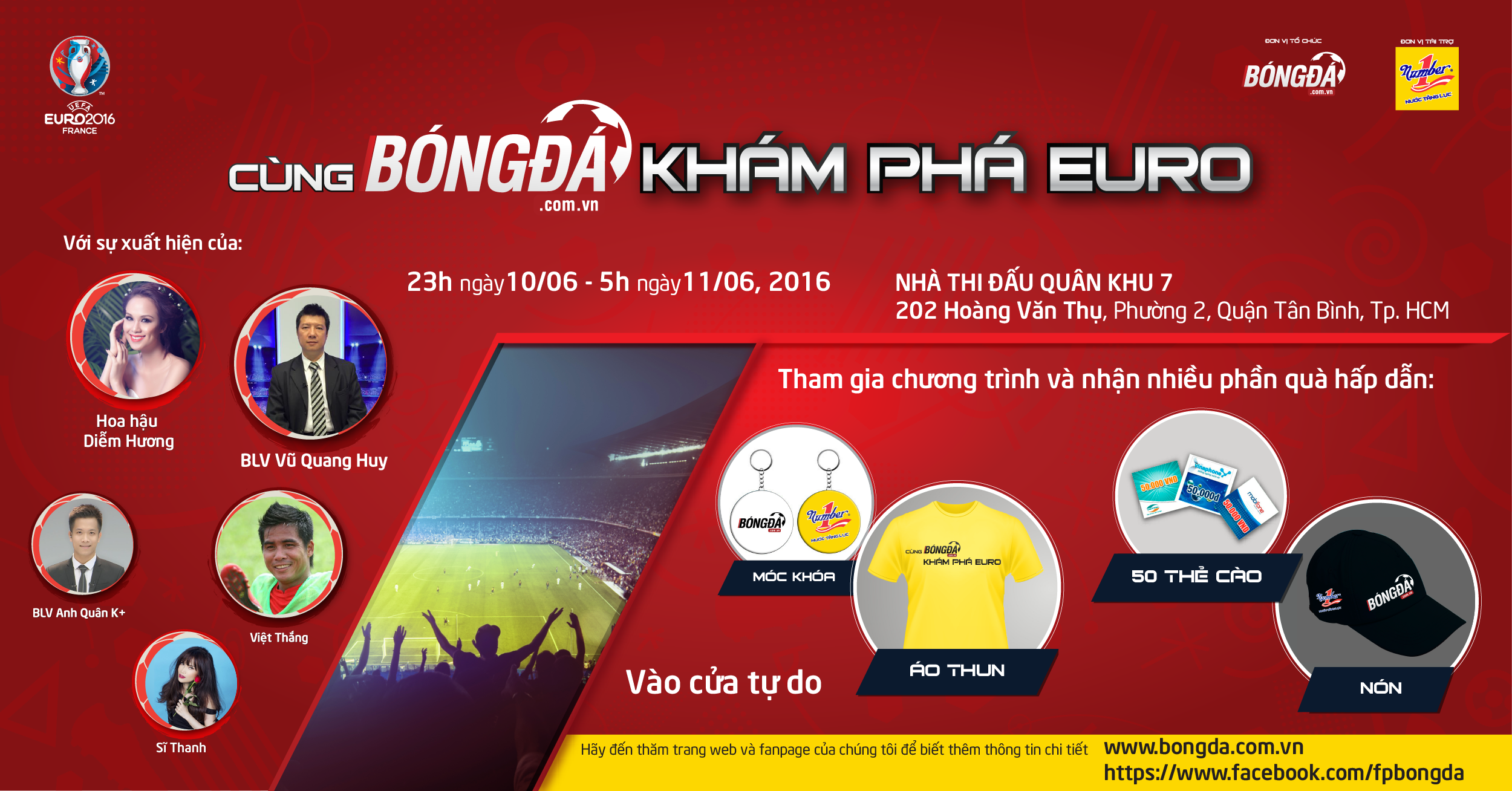 EURO 2016 – Cùng Bóng đá khám phá EURO 