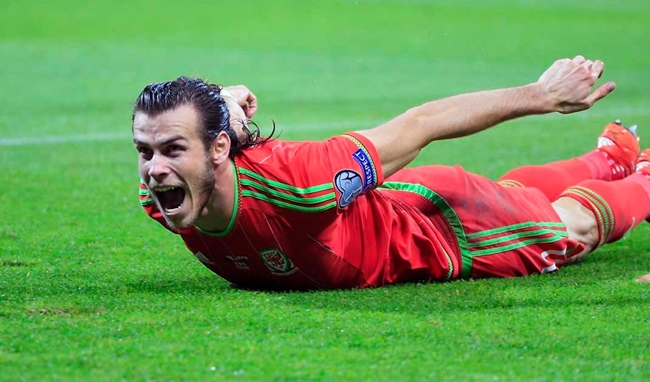 Gareth Bale cho biết mình không chịu áp lực nhưng sự kỳ vọng của người hâm mộ xứ Wales dành cho anh rất lớn. Ảnh: Internet.