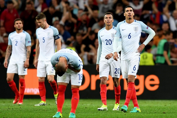 Đội tuyển Anh đánh rơi hai điểm đầy đáng tiếc trước Nga tại trận ra quân ở VCK EURO 2016. Ảnh: Internet.