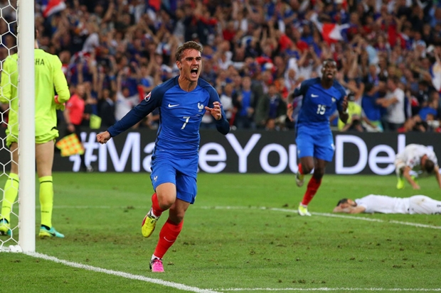 Antoine Griezmann chưa đáp ứng được kỳ vọng từ người hâm mộ dù đã có một bàn thắng. Ảnh: Internet.