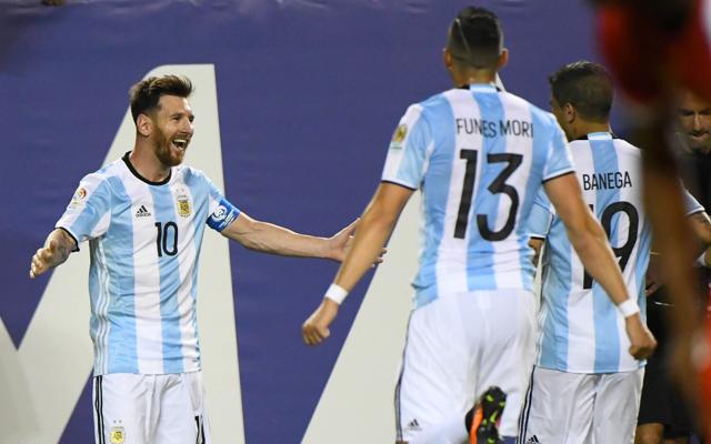 Đội tuyển Argentina khẳng định sức mạnh với ba trận toàn thắng ở vòng bảng Copa America. Ảnh: Internet.