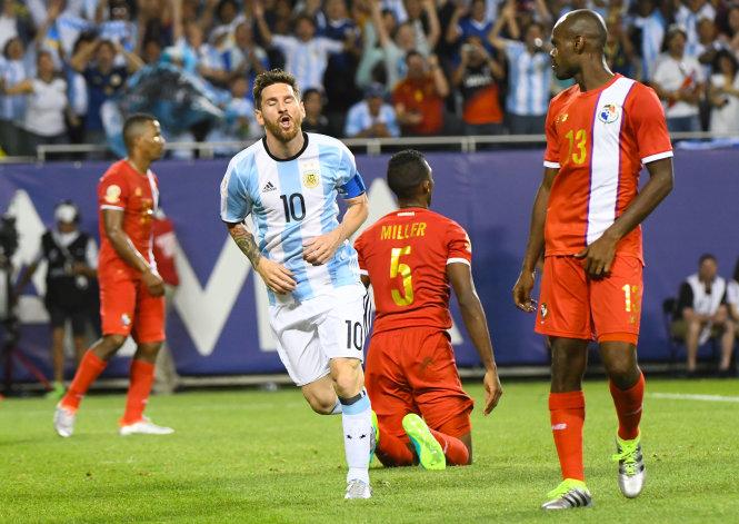Argentina của Lionel Messi đang là ứng viên sáng giá nhất cho chức vô địch Copa America 2016. Ảnh: Internet.