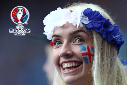 CĐV xinh đẹp của ĐT Iceland khoe sắc lần cuối tại EURO 2016