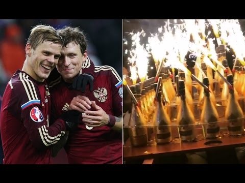 Hai cầu thủ Nga ăn chơi trác táng sau thất bại ở EURO 2016