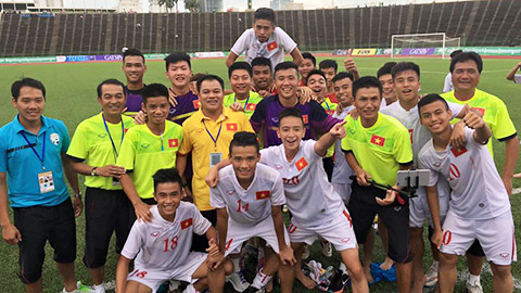 Sau giải U16 ĐNÁ, U16 Việt Nam sẽ tập huấn tại Trung Quốc